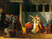 Jacques-Louis David The Lictors Bring to Brutus the Bodies of His Sons oil painting reproduction